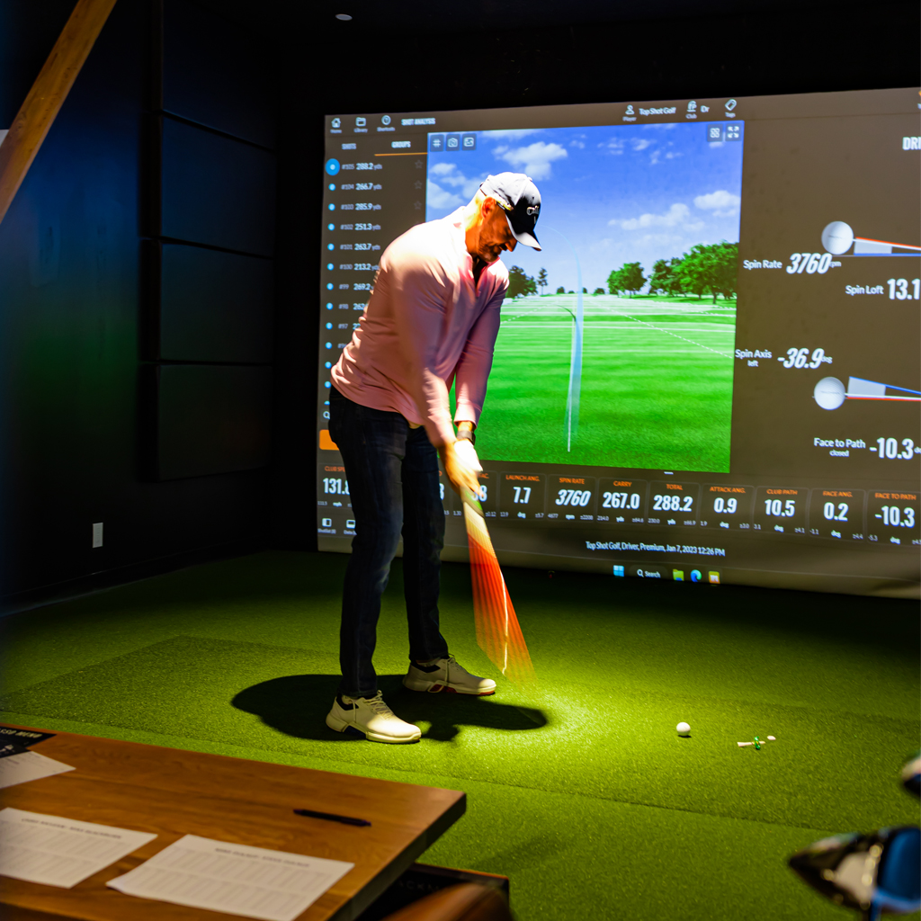 Top Shot Golf Indoor Golf Simulators & Lounge